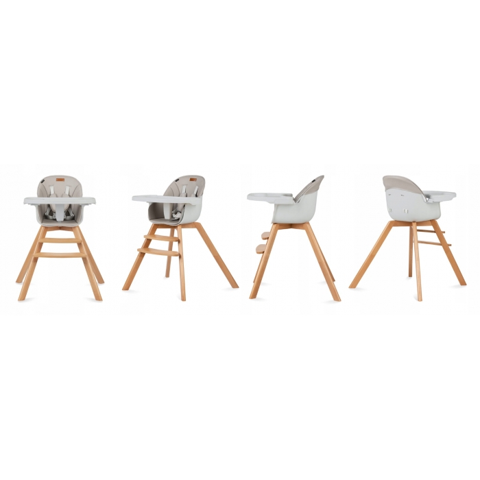 Scaun de masa Kidwell Nobis Bej, Stil Scandinavian