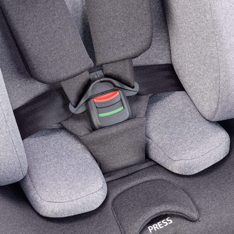 Scaun Auto Rotativ BabyGo MOVE360, Isofix, Gri - imagine 3