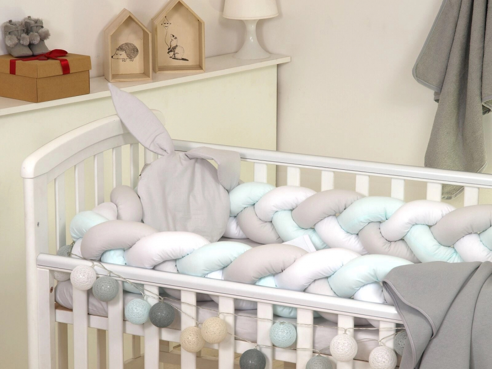 Aparatoare Pat Amy Bumbac Țesut | Siguranță și Stil - imagine 5