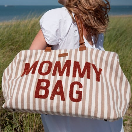 Geantă de înfășat Childhome Mommy Bag Nude - imagine 5