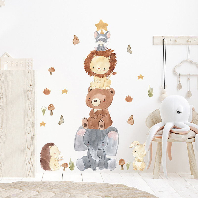 Sticker decorativ Sipo Piramida Animalelor - imagine 8