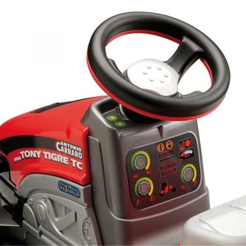 Tractor Pedale Peg Perego Mini Tony Tigre - imagine 3