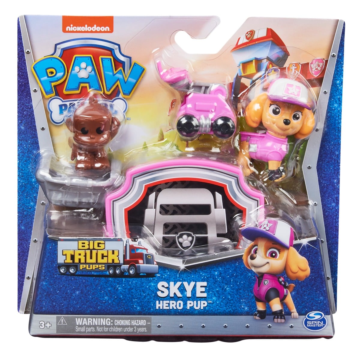 Set Figurine Paw Patrol Skye Hero Pup