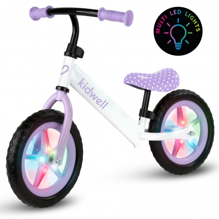 Kidwell Rebel Dots - Bicicletă Balance cu LED - imagine 8