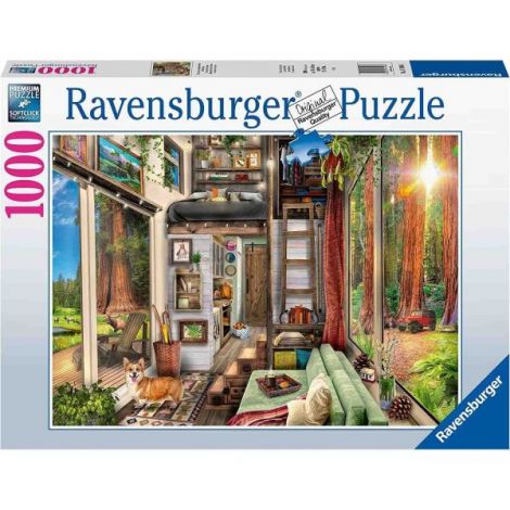 Puzzle Casuta In California, 1000 Piese Ravensburger - imagine 2