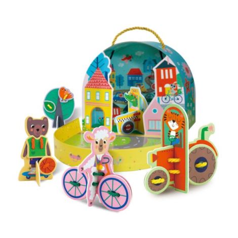 Avenir Orasul Animalelor - Set Creativ Portabil - imagine 2