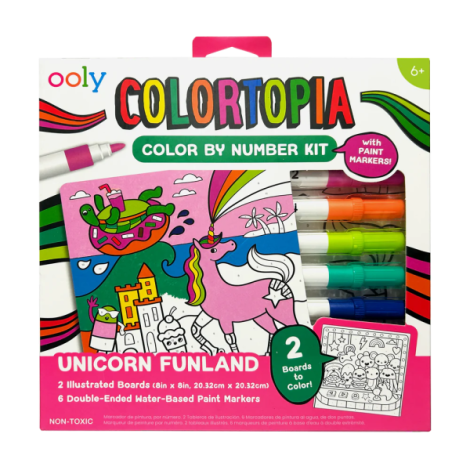 Ooly Ținutul Unicornilor - Pictură După Numere