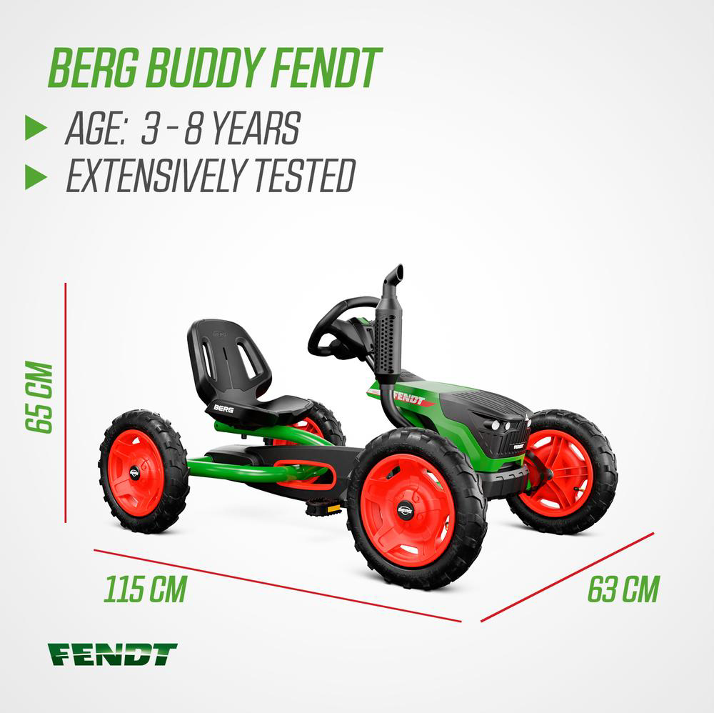 Kart Berg Buddy Fendt New | Jucării Berg Toys - imagine 5