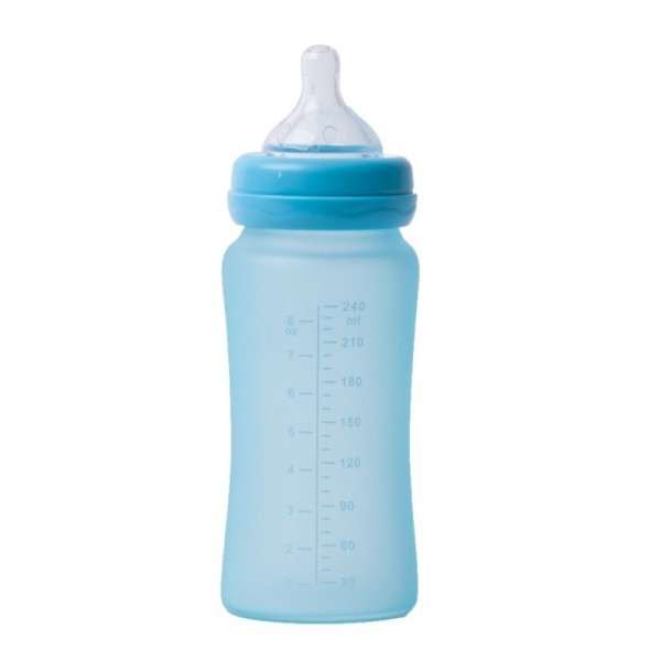 Biberon Termo Bo Jungle 300 ml cu Indicator Temperatură