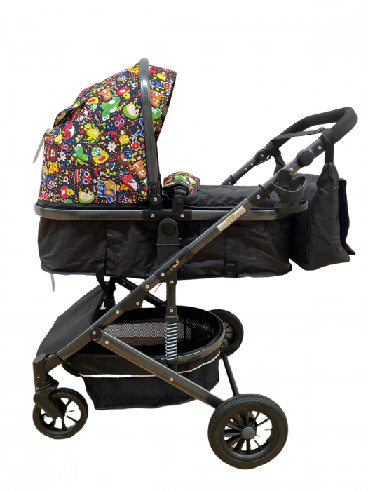 Carucior 2 in 1 L-Sun T7 Multicolor Reversibil
