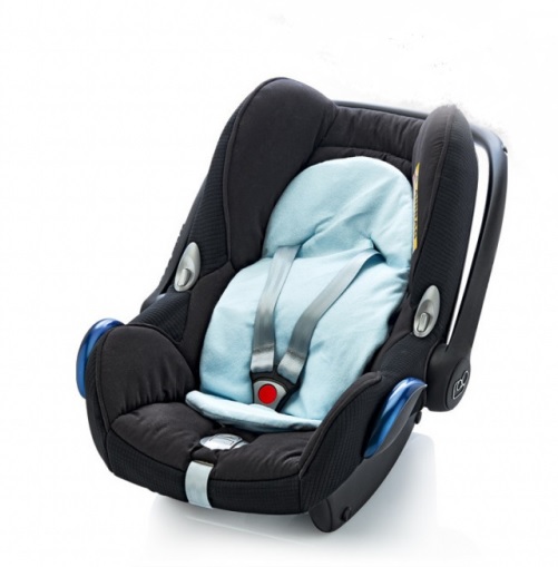 Reductor Scaun Auto BabyJem 0-13 kg Bleu - imagine 3