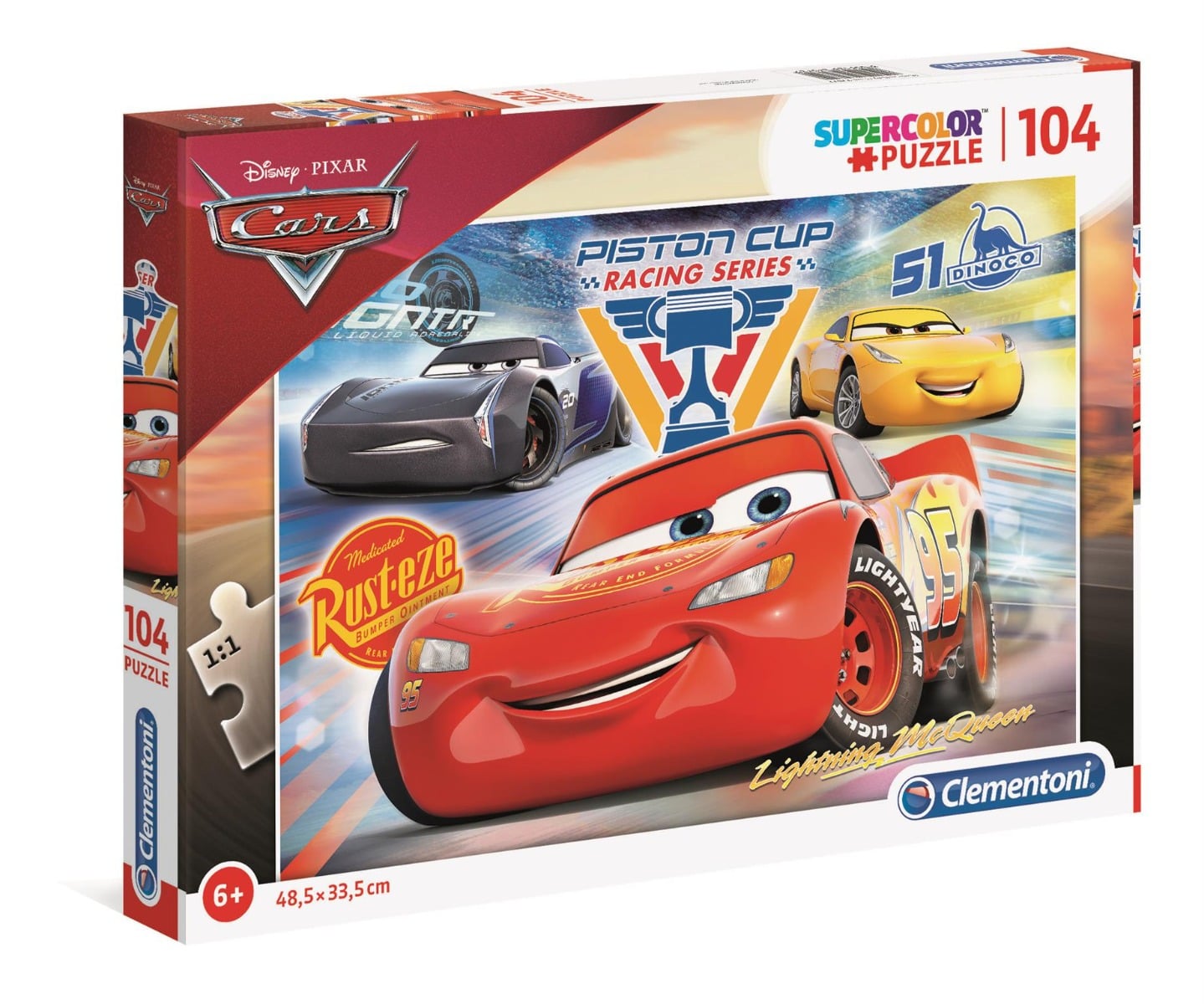 Puzzle Clementoni Disney Cars 104 Piese
