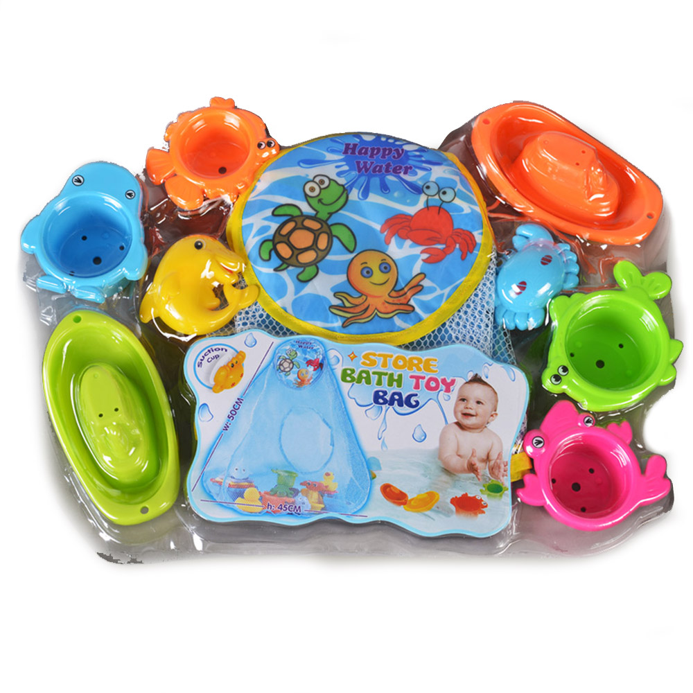 Set jucării de baie Kaichi Marine | Distracție în apă - imagine 7