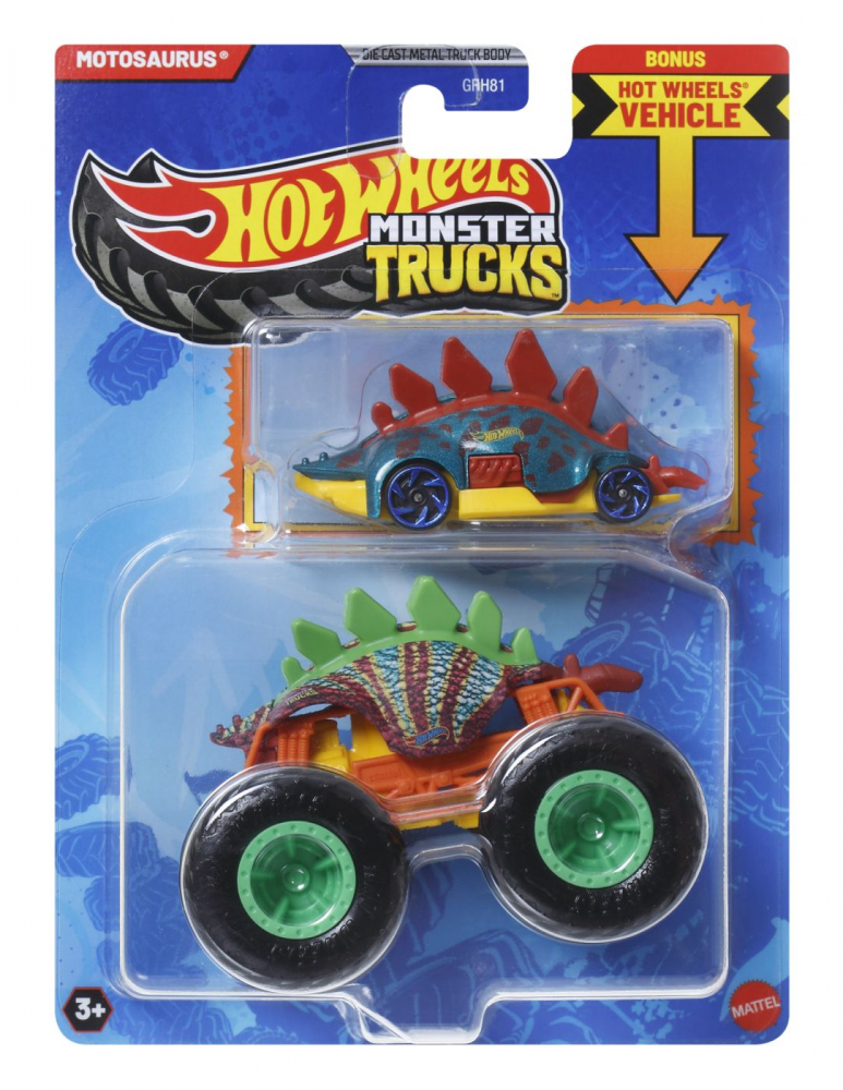 Hot Wheels Motosaurus | Set Monster Truck