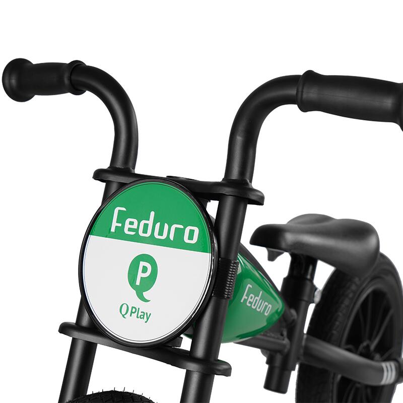 Bicicleta QPlay Feduro Verde, Fără Pedale, 3-6 Ani - imagine 5