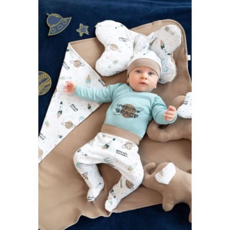 Nicol Pantaloni Bumbac Bebi Spațial 100% Bumbac - imagine 2