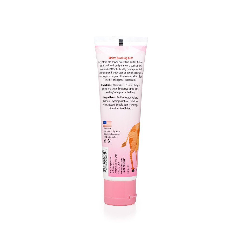 Gel Gingii Spry cu Xylitol, Bubble Gum, 60ml