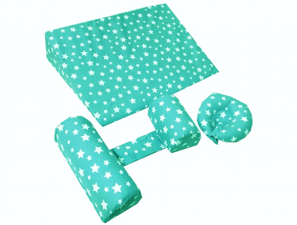 Set Antiregurgitare Deseda Stelute Turquise - imagine 2