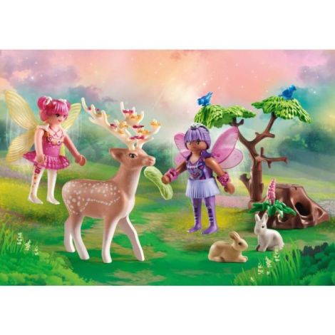 Playmobil Zane Set Starter Animale Pădure - imagine 5