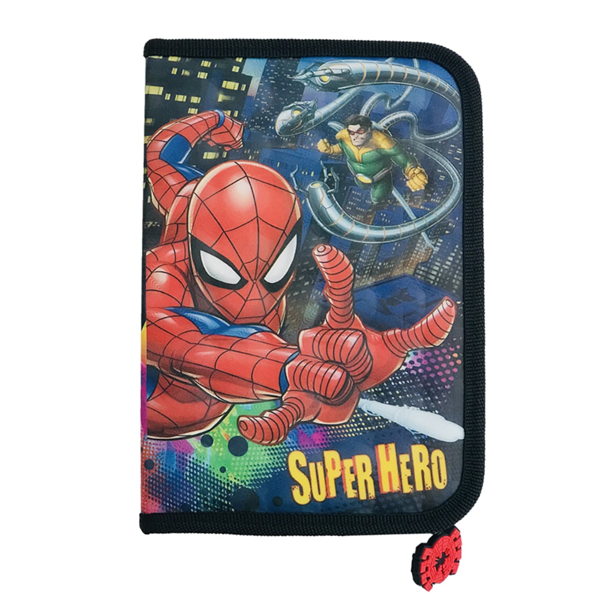 Penar Spiderman cu 2 Flapsuri și Fermuar