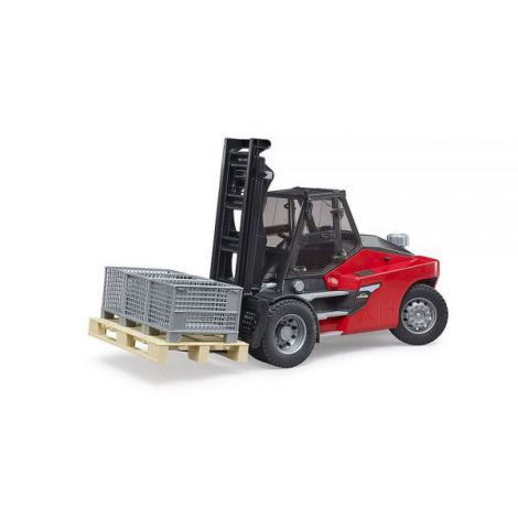 Bruder Stivuitor Linde HT160 cu Palet și Cutii
