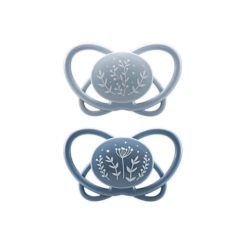 Nip MyButterfly 2 Suzete cu Cutie Transport