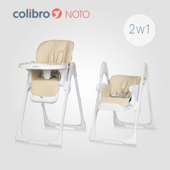 Scaun Masa 2in1 Pliabil Colibro Noto Almond - imagine 8
