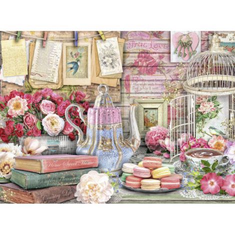 Puzzle Petrecere cu Ceai, 500 piese, Ravensburger - imagine 2