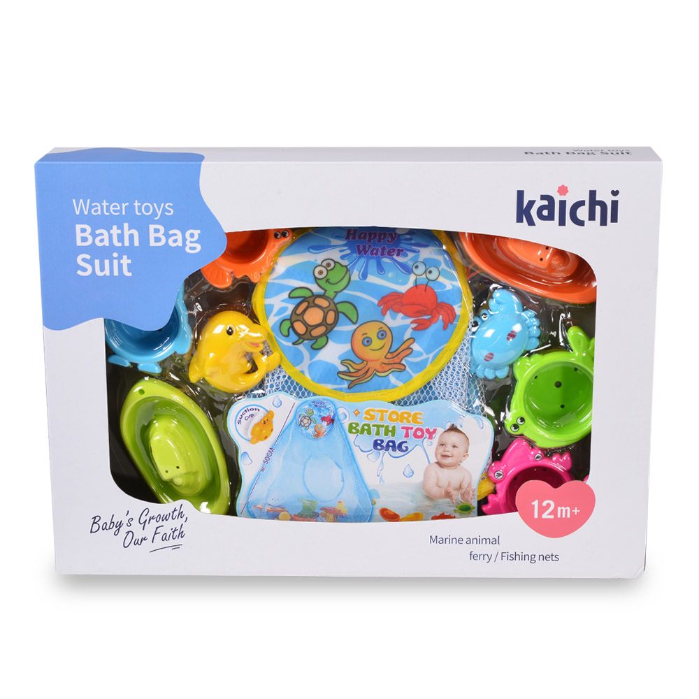 Set jucării de baie Kaichi Marine | Distracție în apă - imagine 3