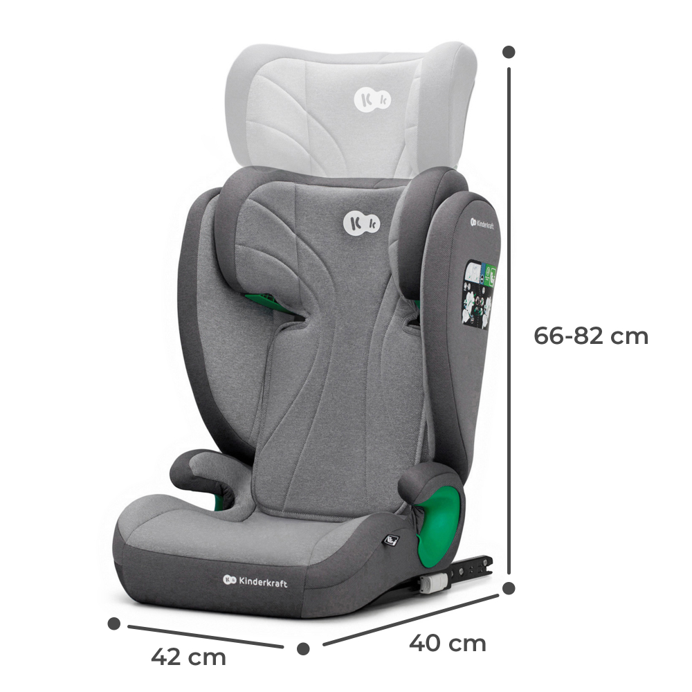 Scaun Auto Kinderkraft Junior Fix 2 i-Size - imagine 10