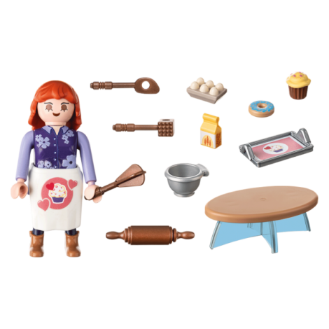 Playmobil Figurină Femeie Patiser - imagine 2