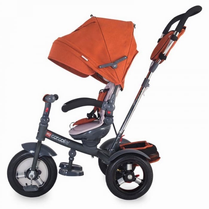 Tricicleta Coccolle Giro Plus Caramiziu 9Luni-4Ani