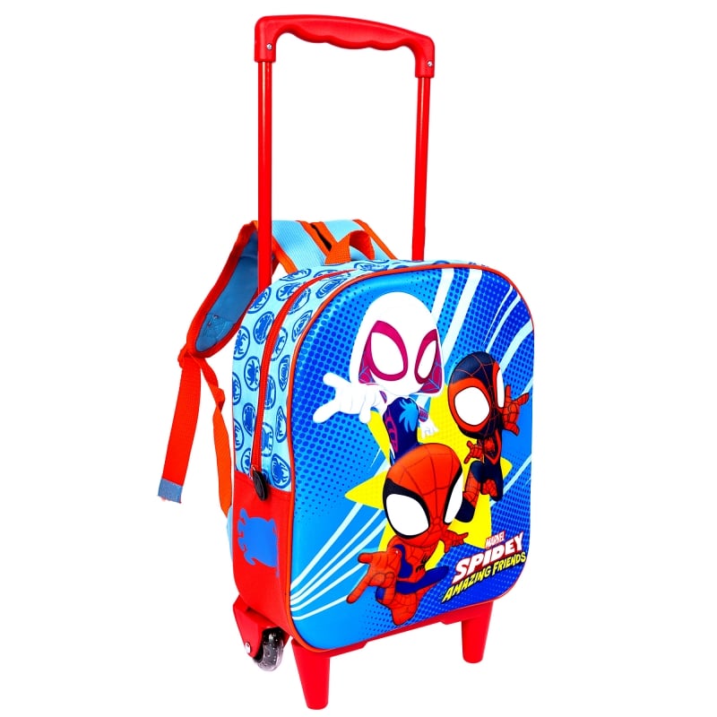Ghiozdan Troller 3D Spidey, Compartiment Mare
