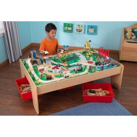 Trenulete cu cascada și masă joacă KidKraft - imagine 2