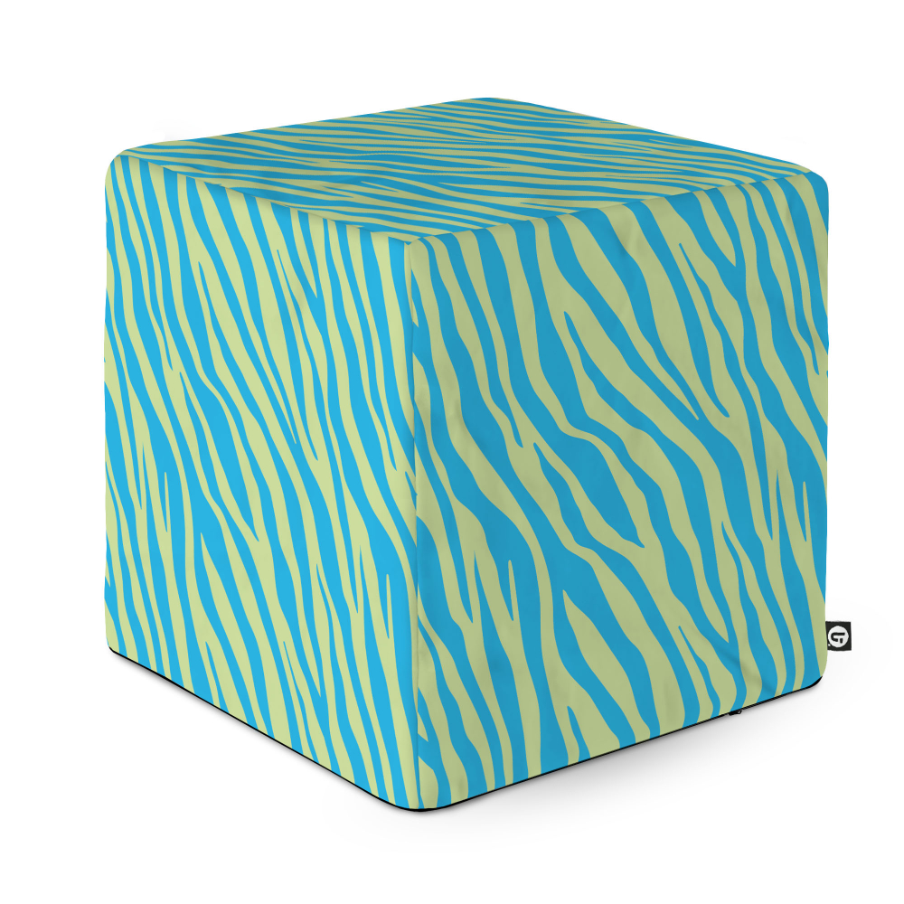 Taburet Updeco Cub XL Zebra Green | Confort - imagine 5