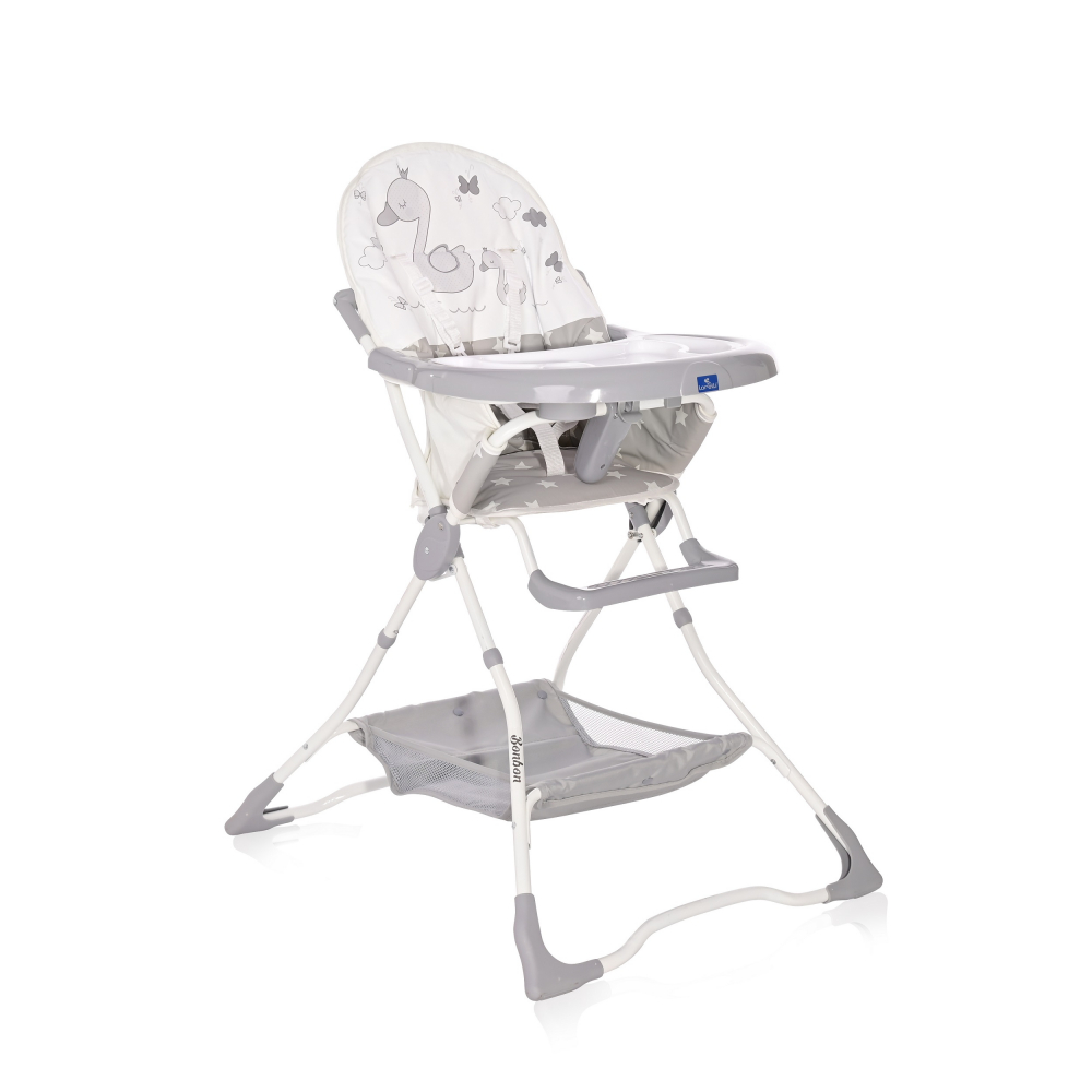 Scaun de masă Lorelli Bonbon Grey Swan - imagine 2