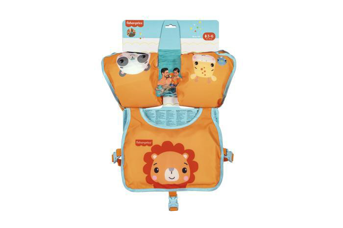 Vesta inot Fisher Price Animal Jungle cu aripioare
