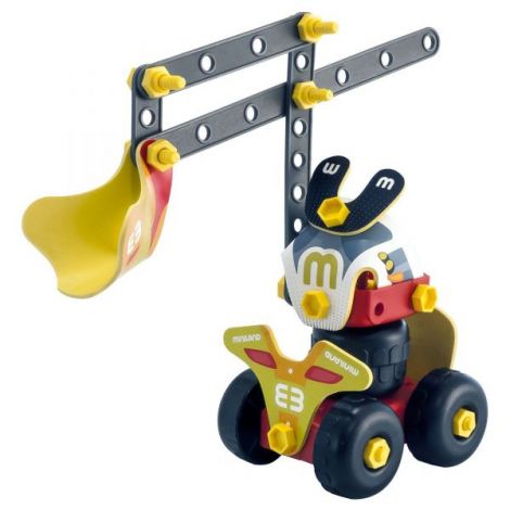 Joc de constructii Flexi Tech 77 Miniland - imagine 6