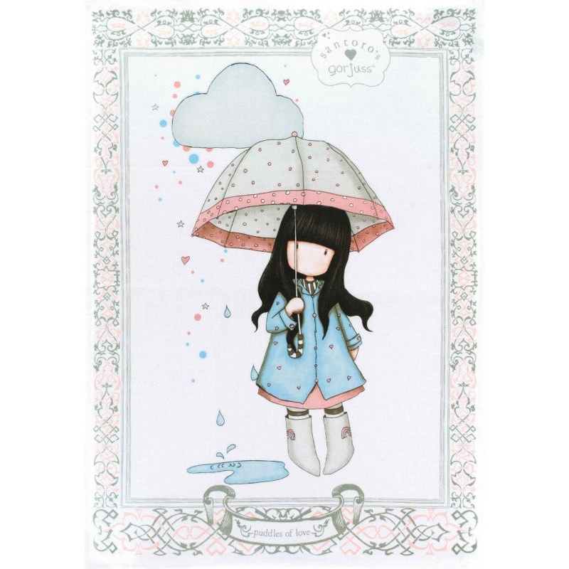 Prosop ceai Gorjuss Puddles of Love Design