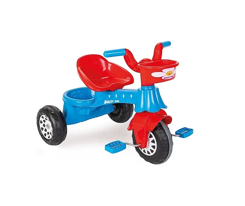 Tricicleta Pilsan Daisy Blue, 3 Ani, Cosulet - imagine 4