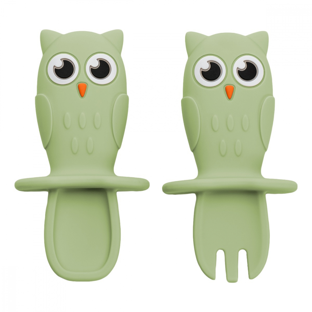 Set tacamuri silicon AppeKids Owl - imagine 5