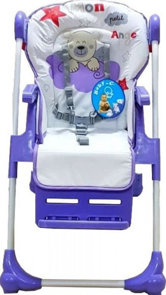 Scaun Masa Baby Care Ursulet 3in1 Reglabil - imagine 2