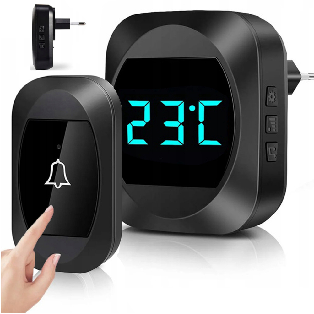 Sonerie Wireless Nicekids cu Termometru 200m - imagine 8