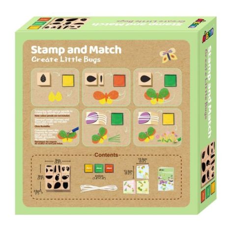 Set Stampile Insecte Avenir | Creativitate - imagine 2