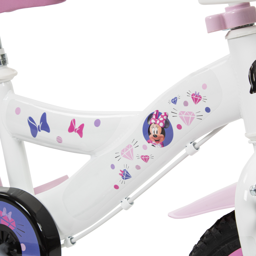 Bicicleta Huffy Minnie 14" cu roti ajutatoare - imagine 5