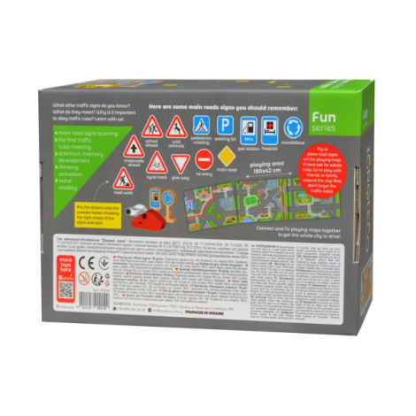 Set Semne Circulație Lemn Igroteco | Educativ - imagine 4