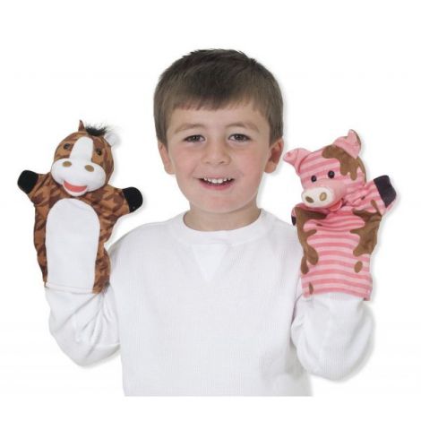 Set 4 Păpuși Fermă Melissa & Doug - Educativ - imagine 2