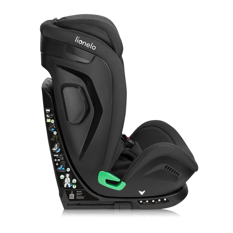 Scaun Auto Lionelo Harper i-Size cu ISOFIX Gri - imagine 4