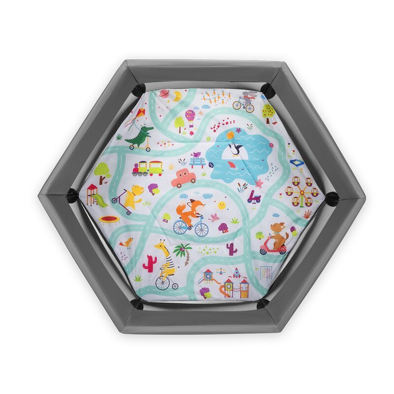 Tarc Joaca Lionelo Roel Multicolor Pliabil - imagine 3
