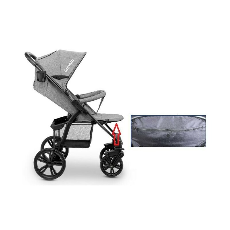 Carucior Sport Lionelo Annet Plus Stone - imagine 11